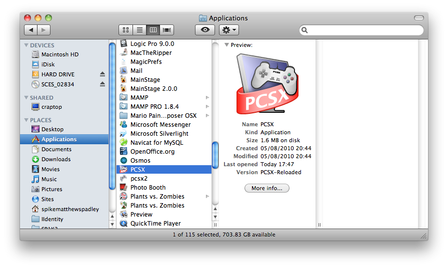 playstation emulator for mac 10.6.8